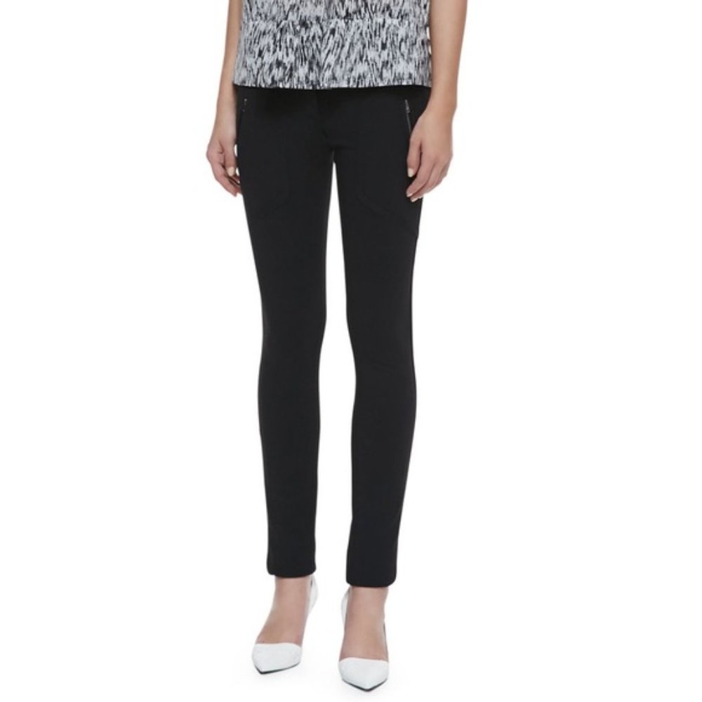 IRO Women's Black 'Arlyn' High-Rise Stretchy Cropped Pant Legging Size 38